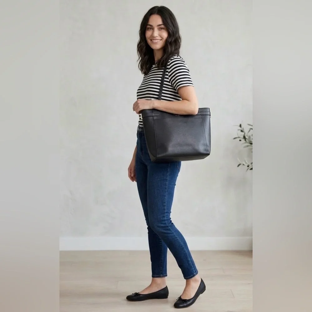 Kate Spade New York Black Staci Large Laptop Tote